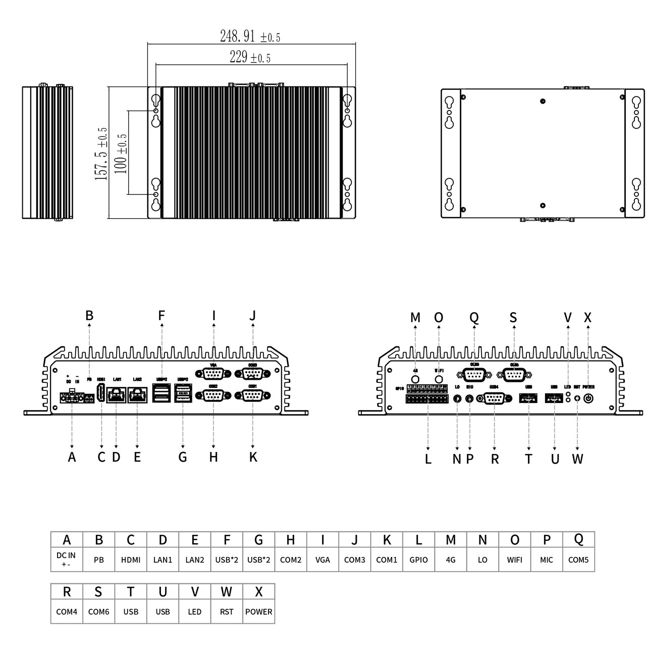 BOX-1100工程图纸